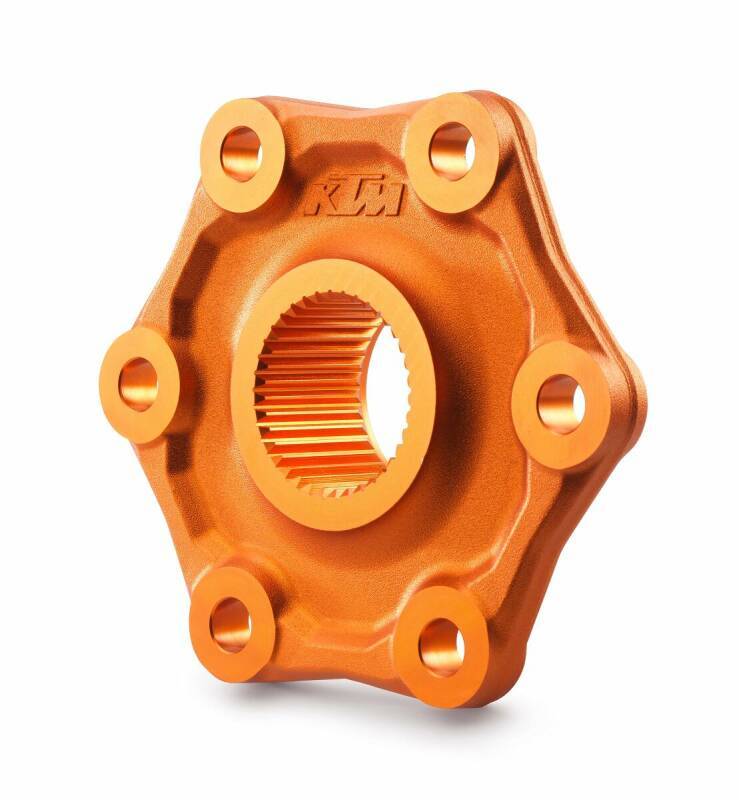 Supporto Sospensione Inferiore Posteriore GPM Racing In Alluminio Arancione – Per Arrma Kraton/Talion/Outcast