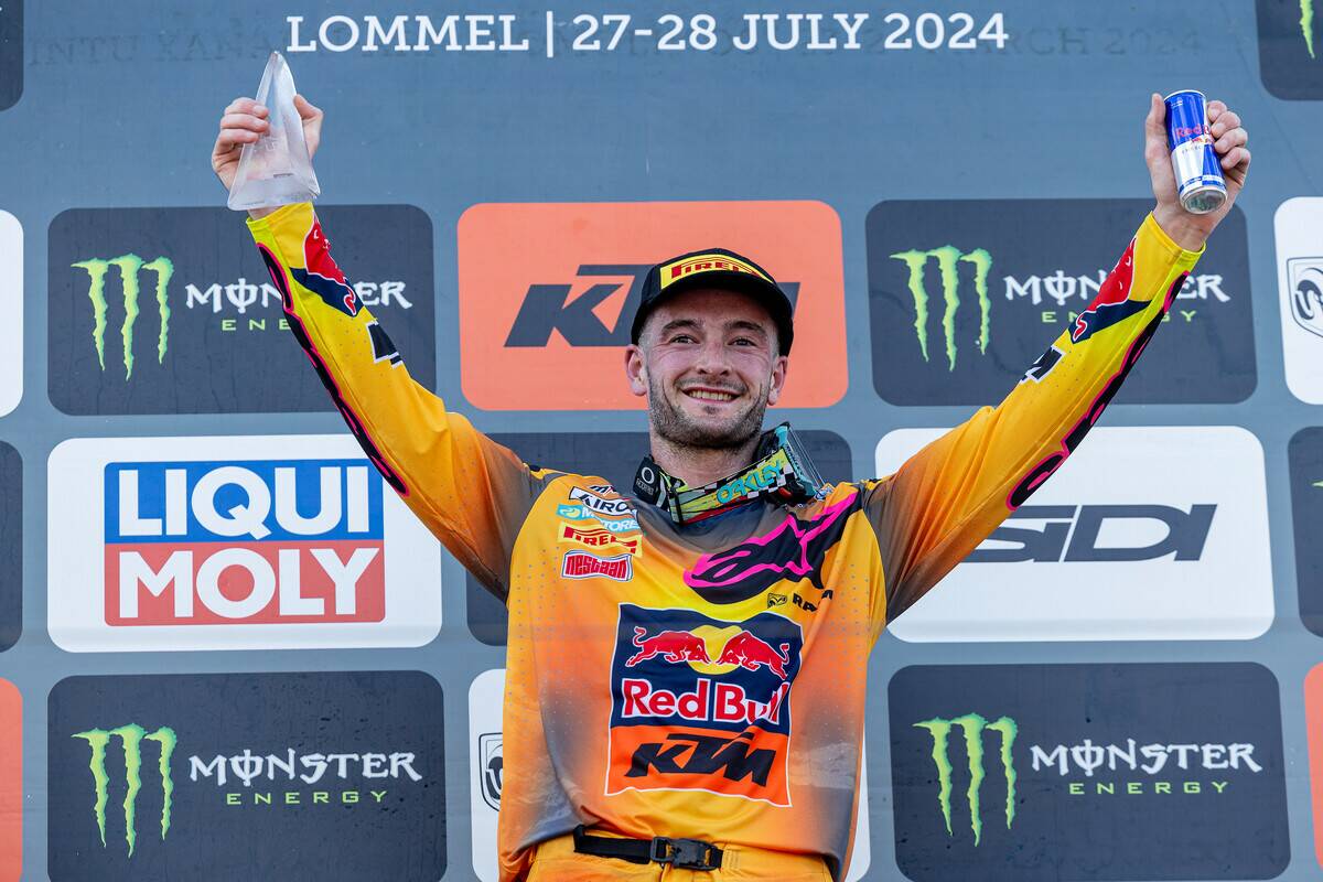 IN BELGIO HERLINGS È IL RE DELLA SABBIA E COGLIE LA SUA TERZA VITTORIA MXGP DEL 2024