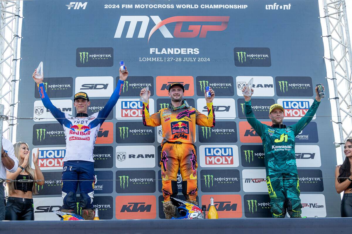 IN BELGIO HERLINGS È IL RE DELLA SABBIA E COGLIE LA SUA TERZA VITTORIA MXGP DEL 2024