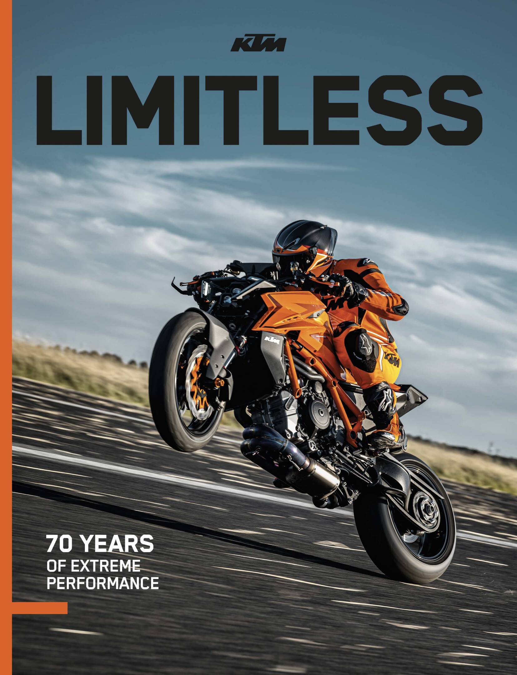 SCOPRI TUTTO L'ORANGE DI KTM NELLE PAGINE DI "LIMITLESS"