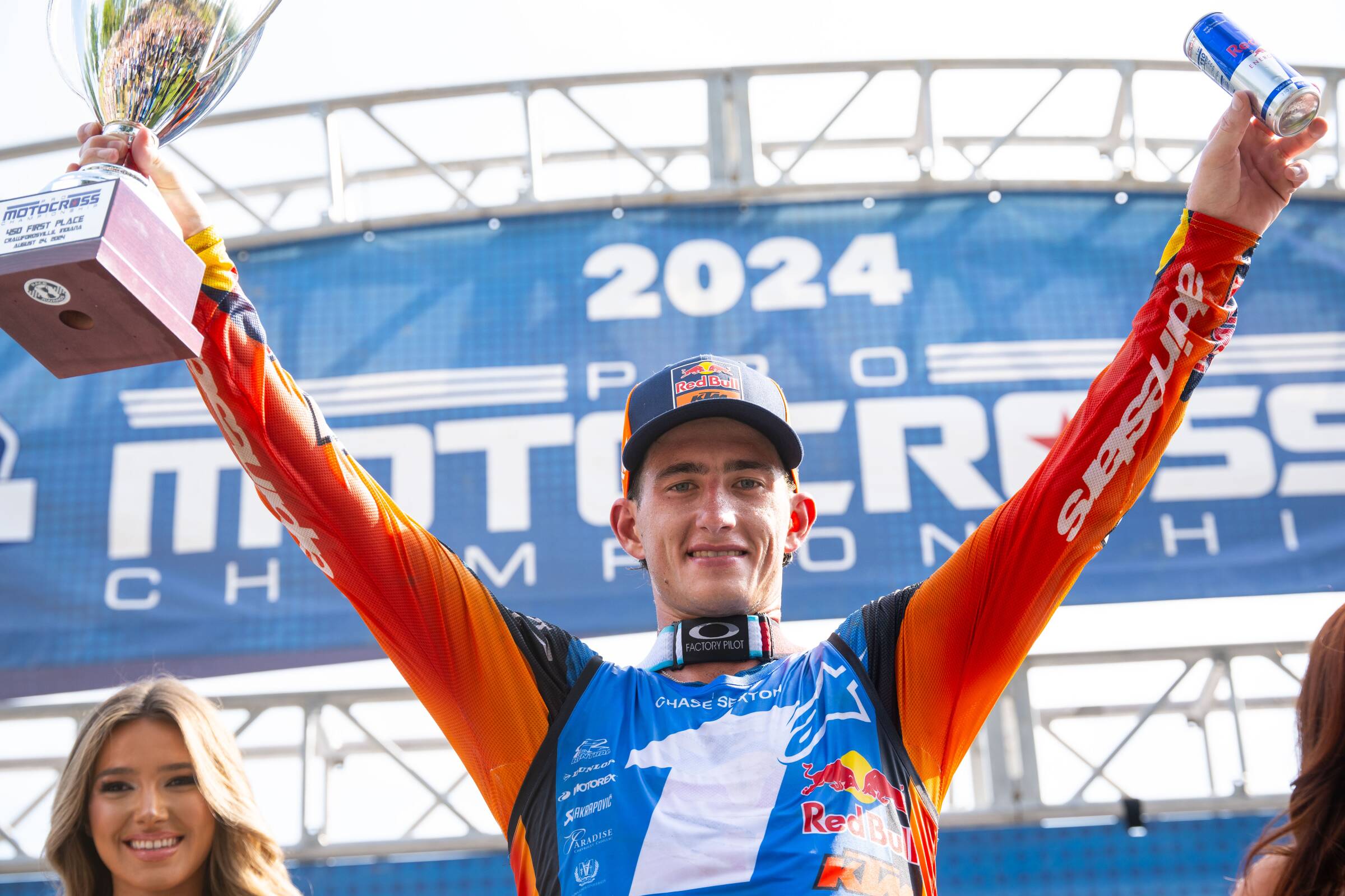 CHASE SEXTON E RED BULL KTM FACTORY RACING SONO I CAMPIONI AMA PRO MOTOCROSS 450 2024!