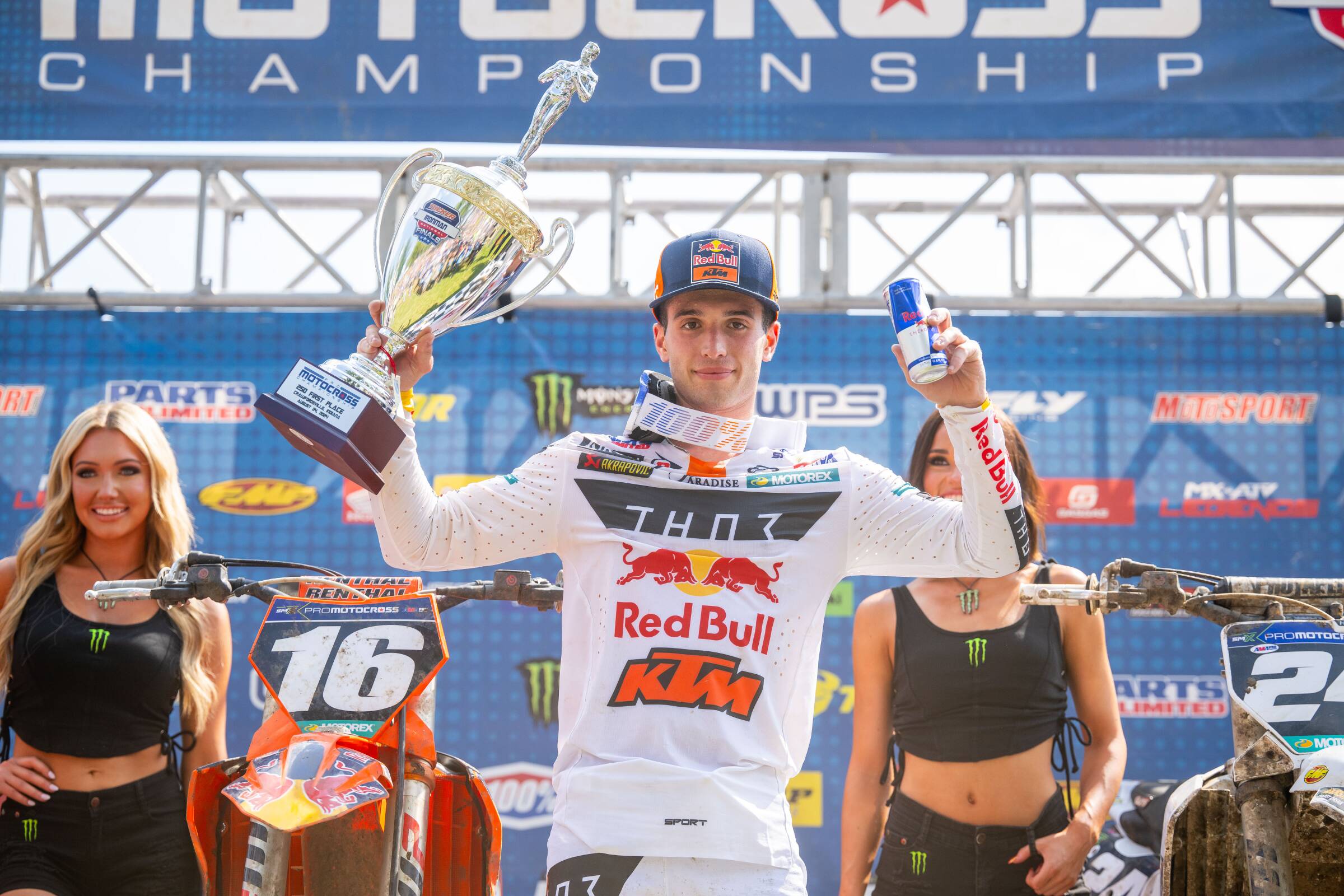 CHASE SEXTON E RED BULL KTM FACTORY RACING SONO I CAMPIONI AMA PRO MOTOCROSS 450 2024!