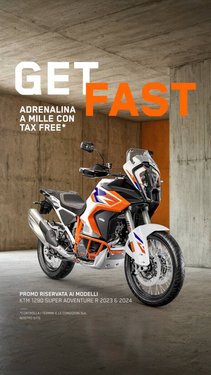 PROMO “TAX FREE”: SU KTM 23 e 24! VANTAGGI FINO A 4.000 EURO!