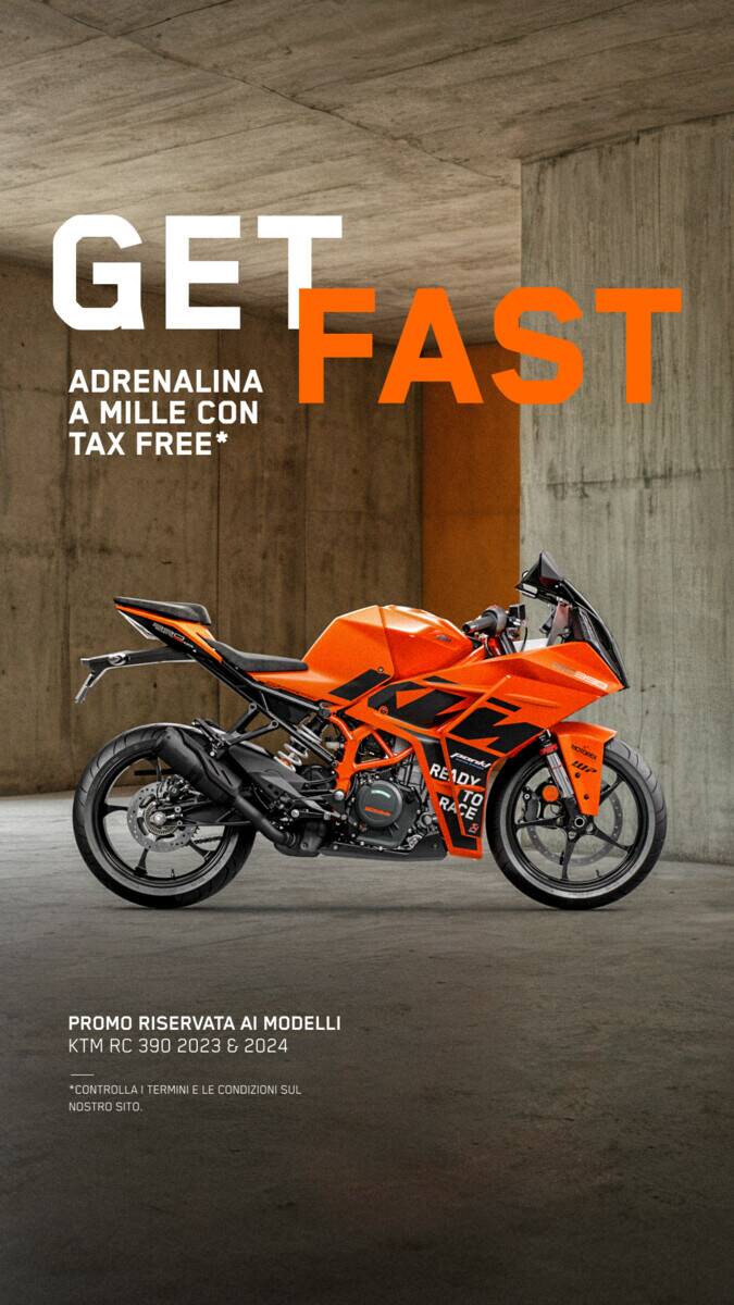 PROMO “TAX FREE”: SU KTM 23 e 24! VANTAGGI FINO A 4.000 EURO!