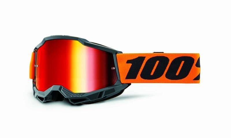 MASCHERA 100% ACCURI 2 ORANGE (461323)