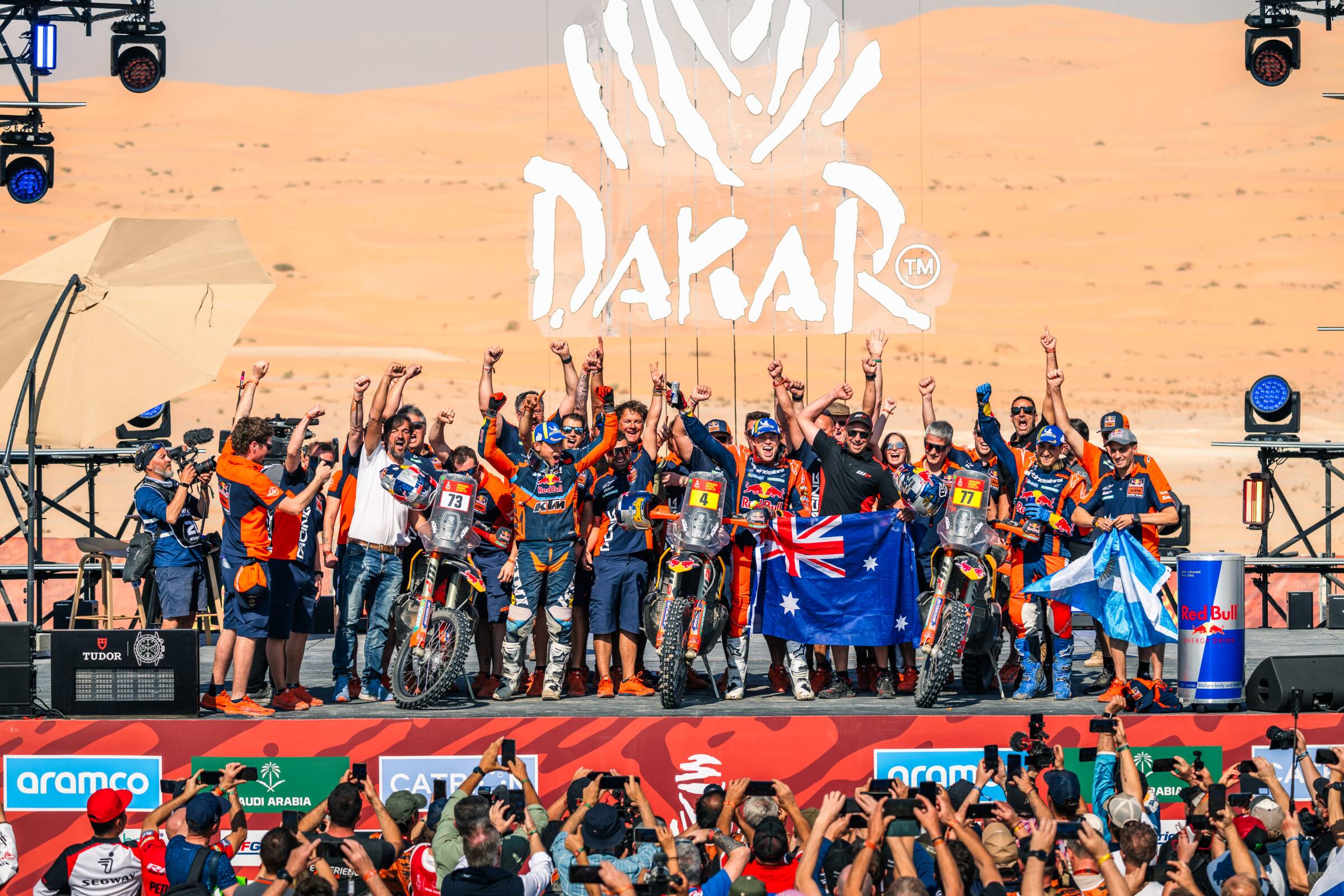 DANIEL SANDERS E KTM VINCONO LA DAKAR 2025