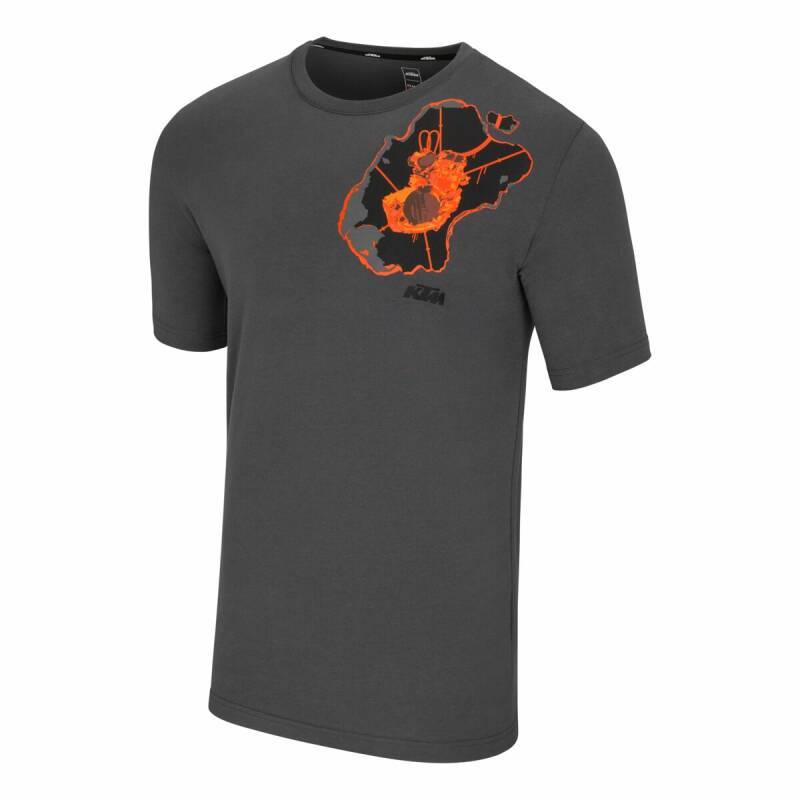 T-Shirt Orange Fluids (3PW25001690X)