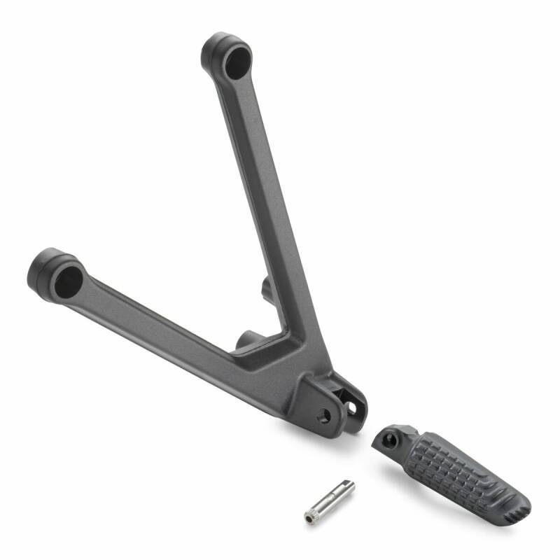 Passenger footpeg carrier left (00010000461)