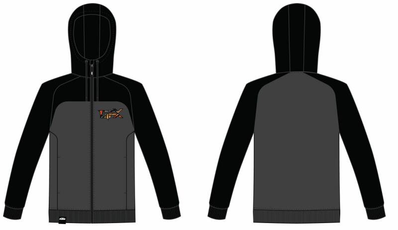 Felpa con Zip GFX (3PW26001400X)