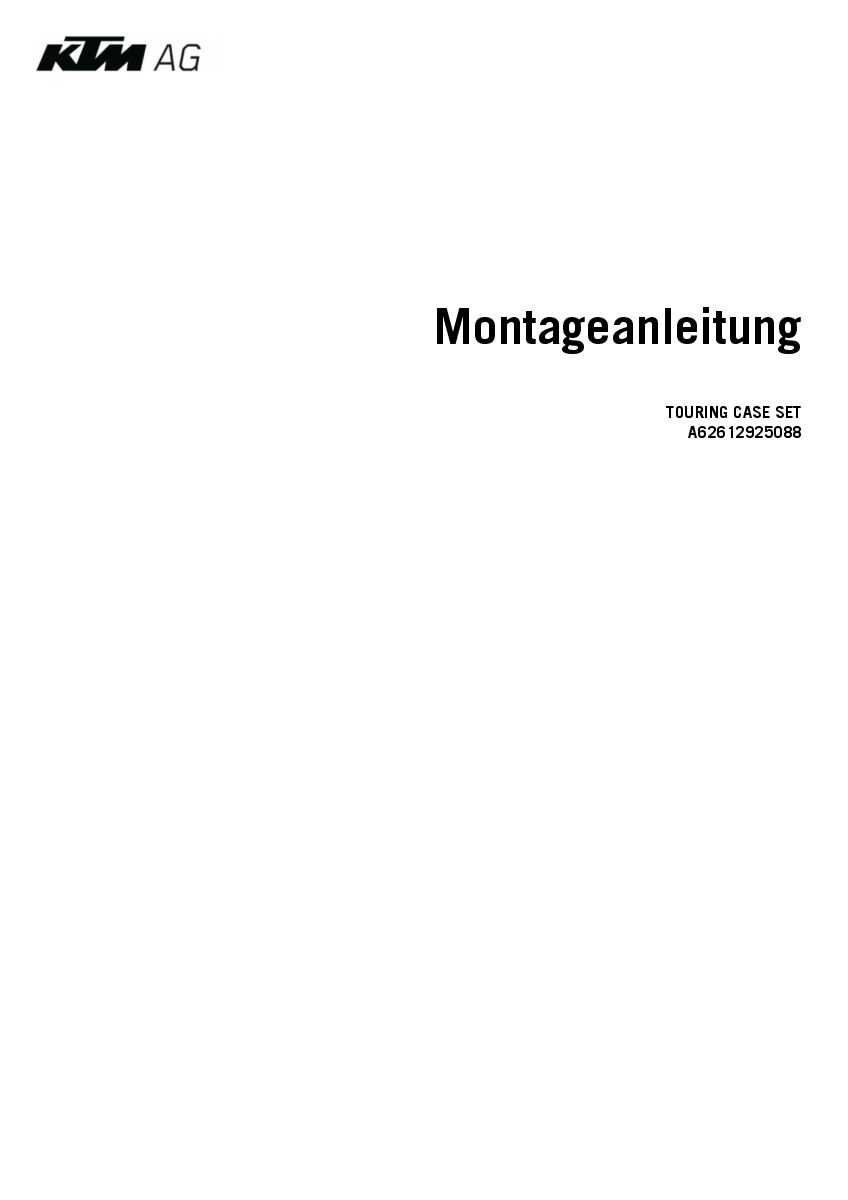 Set di borse rigide Touring