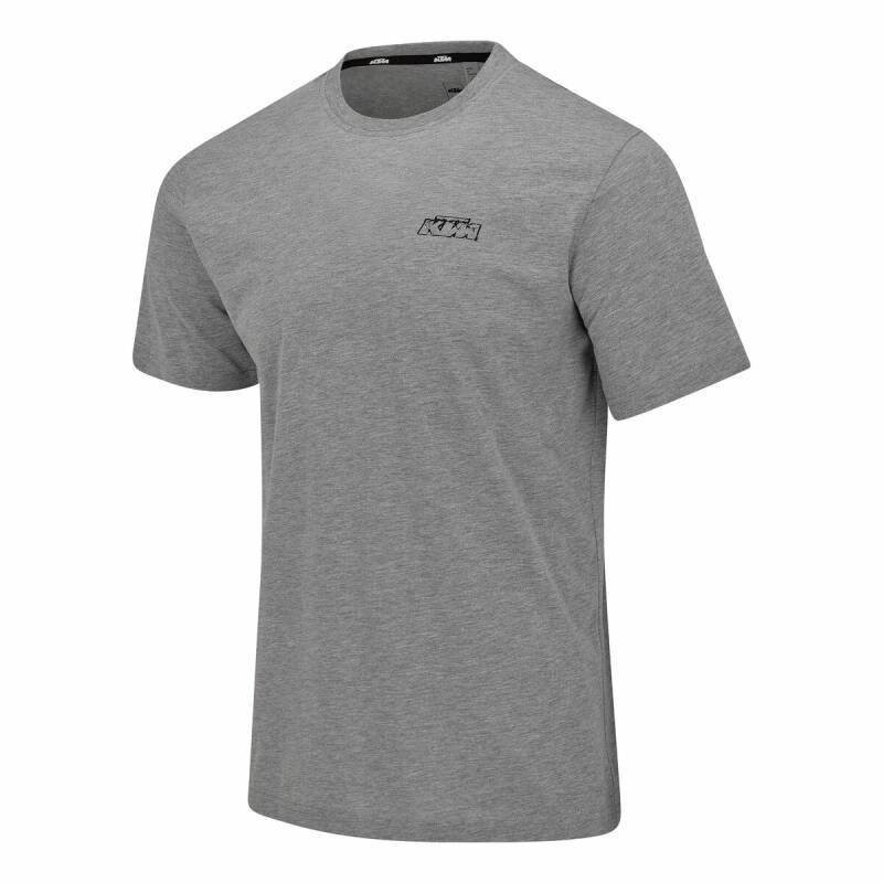 LOGO T-SHIRT LIGHT GREY MELANGE (3PW26001440X)