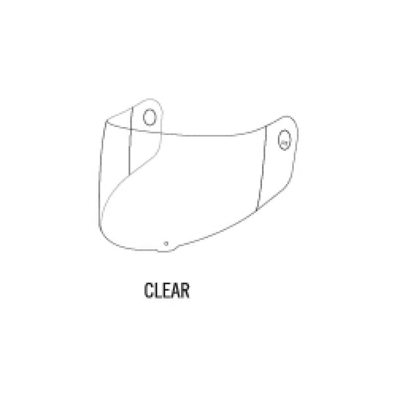FACTOR HELMET VISOR CLEAR (3PW161910101)